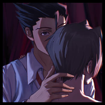 Fav Lawyers - Fanart of Narumitsu from the Ace Attorney franchise.