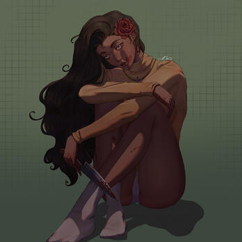 Cherry&#39;s Crush - My OC Phoebe, murder queen.
